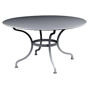 Table ronde 137cm ROMANE Fermob carbone