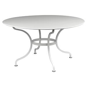 Table ronde 137cm ROMANE Fermob gris métal