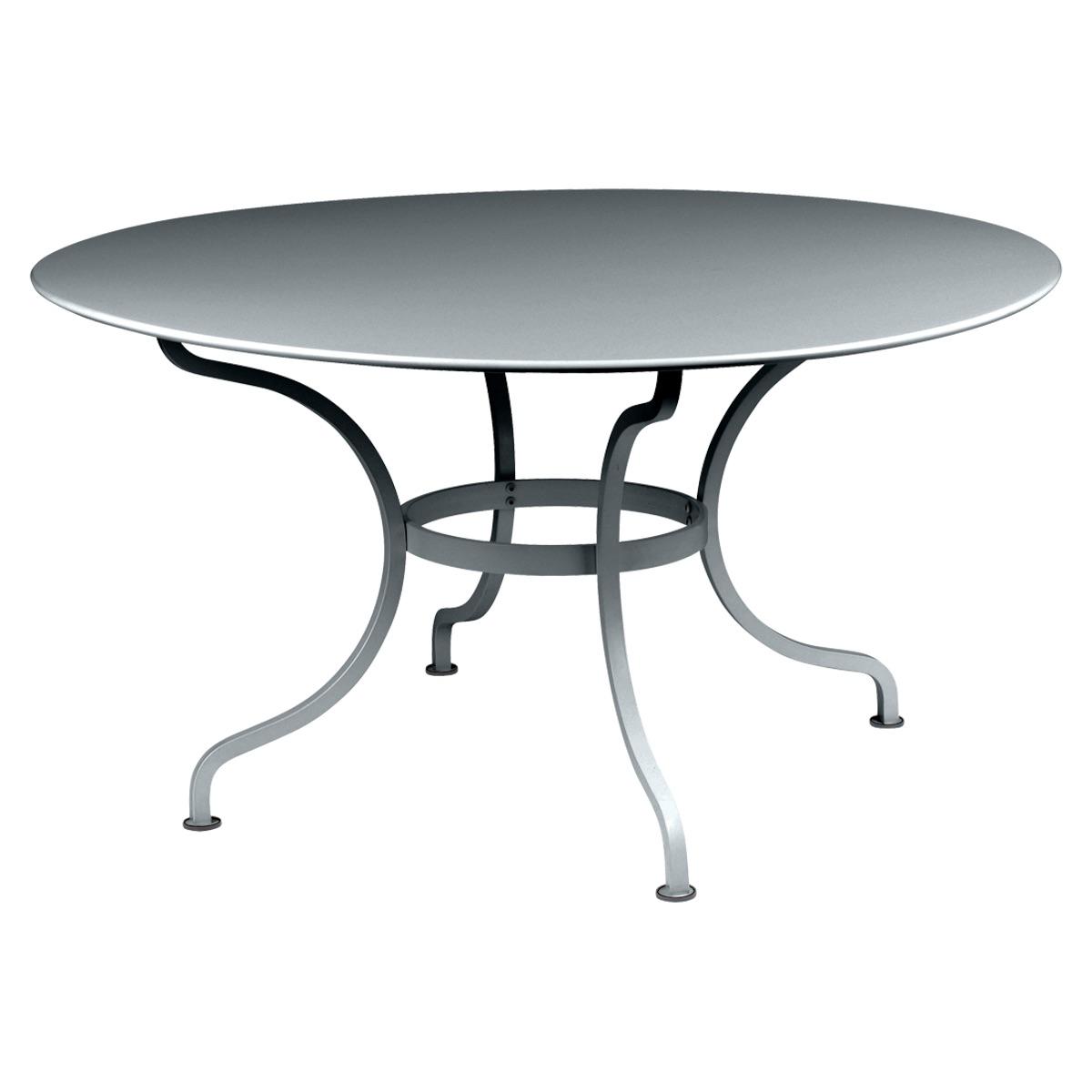 Table ronde 137cm ROMANE Fermob gris orage