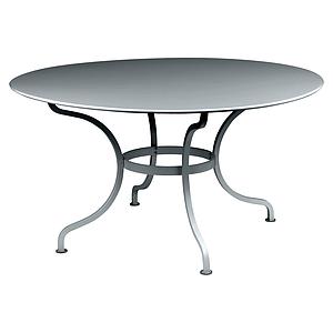 Table ronde 137cm ROMANE Fermob gris orage