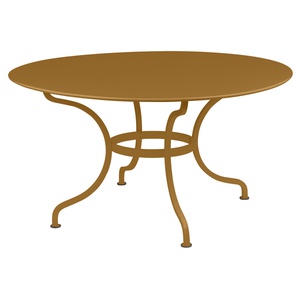Table ronde 137cm ROMANE Fermob pain d'épices 