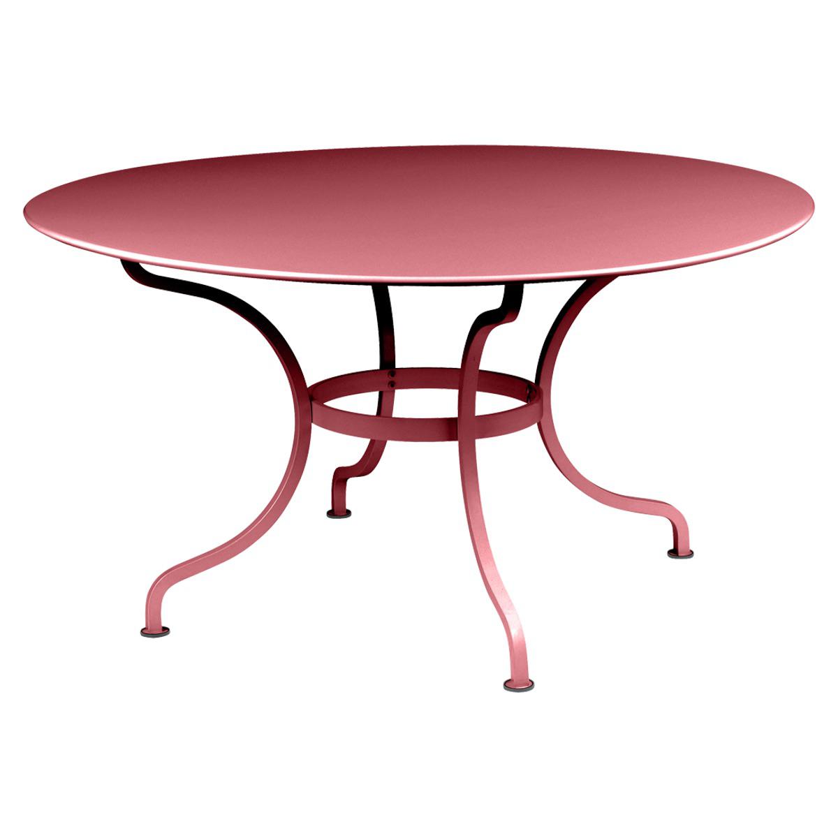 Table ronde 137cm ROMANE Fermob piment