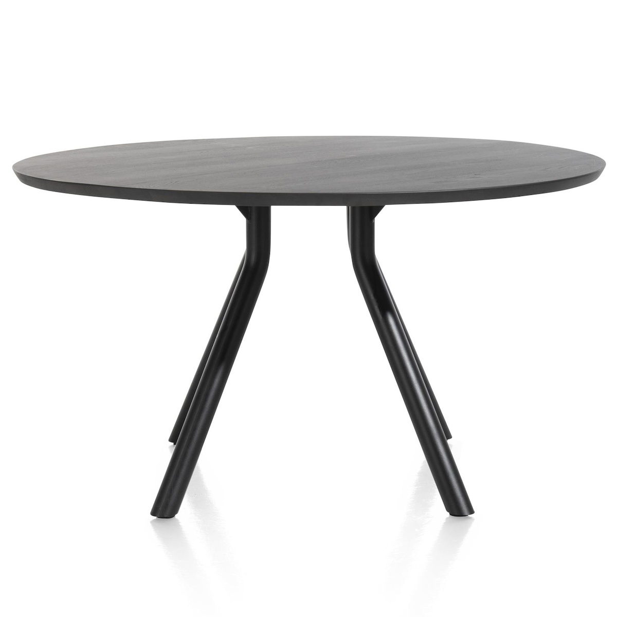 Table ronde 140cm ARVADA Xooon Noir Pied Central court