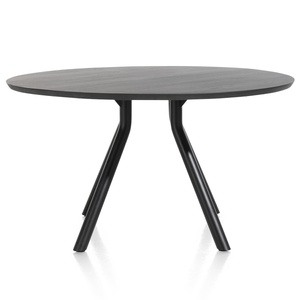 Table ronde 140cm ARVADA Xooon Noir Pied Central court