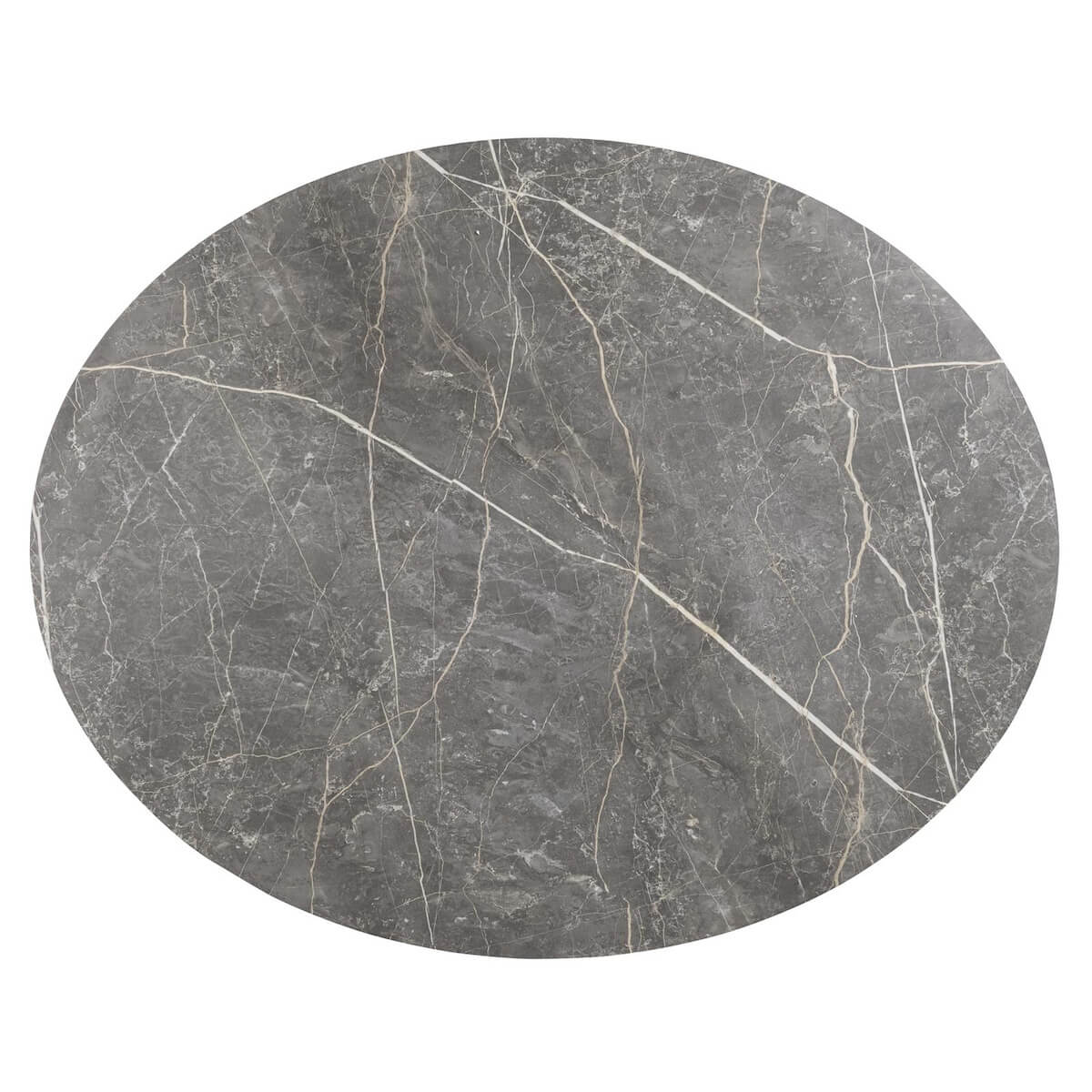 Table ronde 150x120cm ARABAX Xooon Gris Clair
