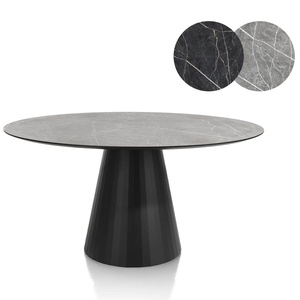 Table ronde 150x120cm ARABAX Xooon Gris Clair