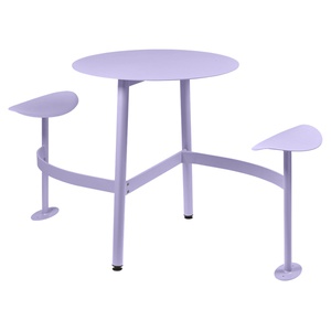 Table ronde 2 places BOLDER Fermob guimauve 