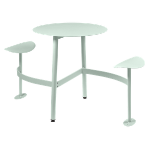 Table ronde 2 places BOLDER Fermob menthe glaciale 