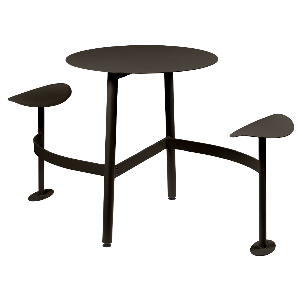 Table ronde 2 places BOLDER Fermob tonka 
