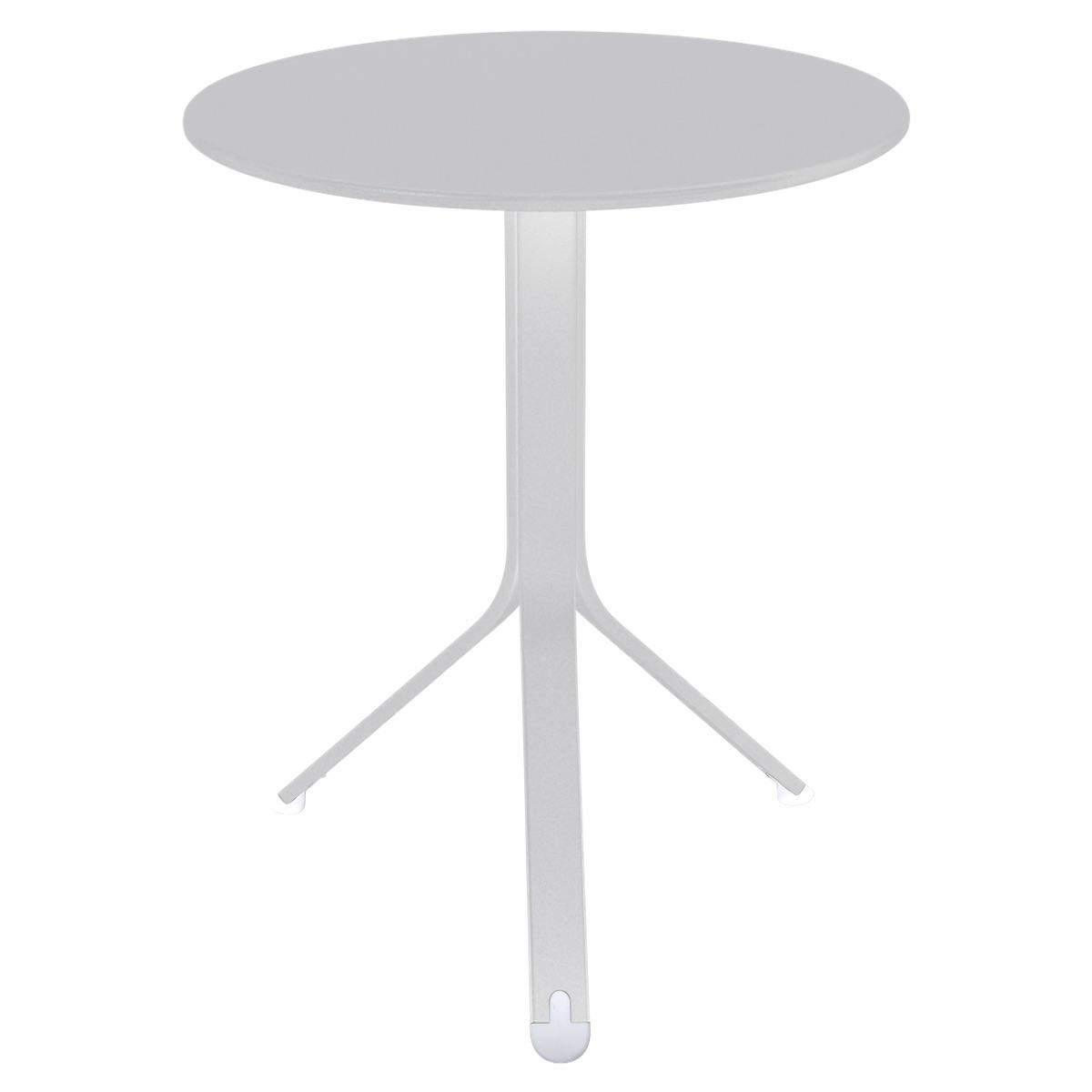 Table ronde 60cm REST'O Fermob blanc coton