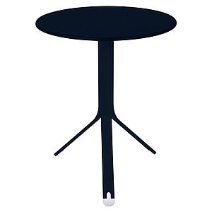 Table ronde 60cm REST'O Fermob bleu abysse