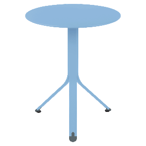 Table ronde 60cm REST'O Fermob bleu maya