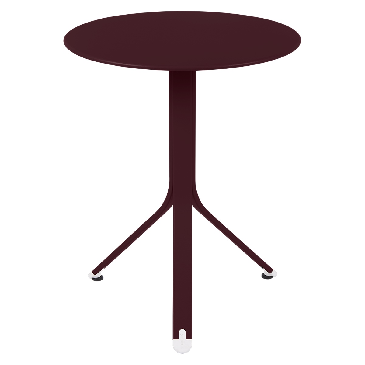 Table ronde 60cm REST'O Fermob cerise noir