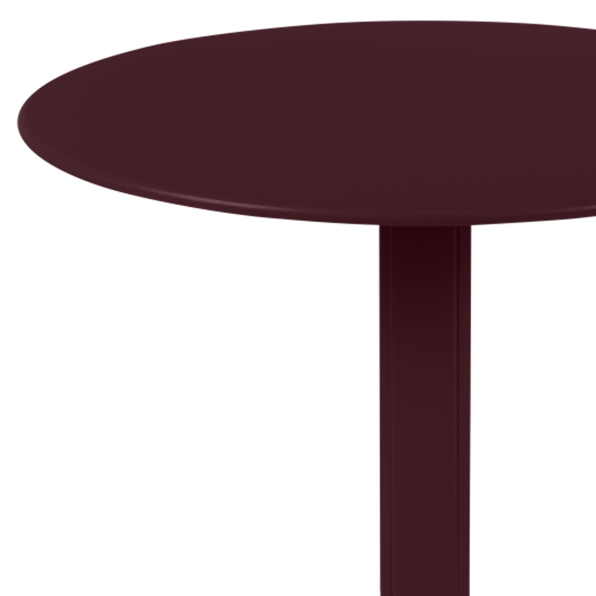 Table ronde 60cm REST'O Fermob cerise noir