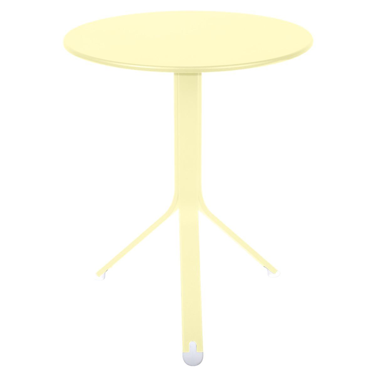 Table ronde 60cm REST'O Fermob citron givré