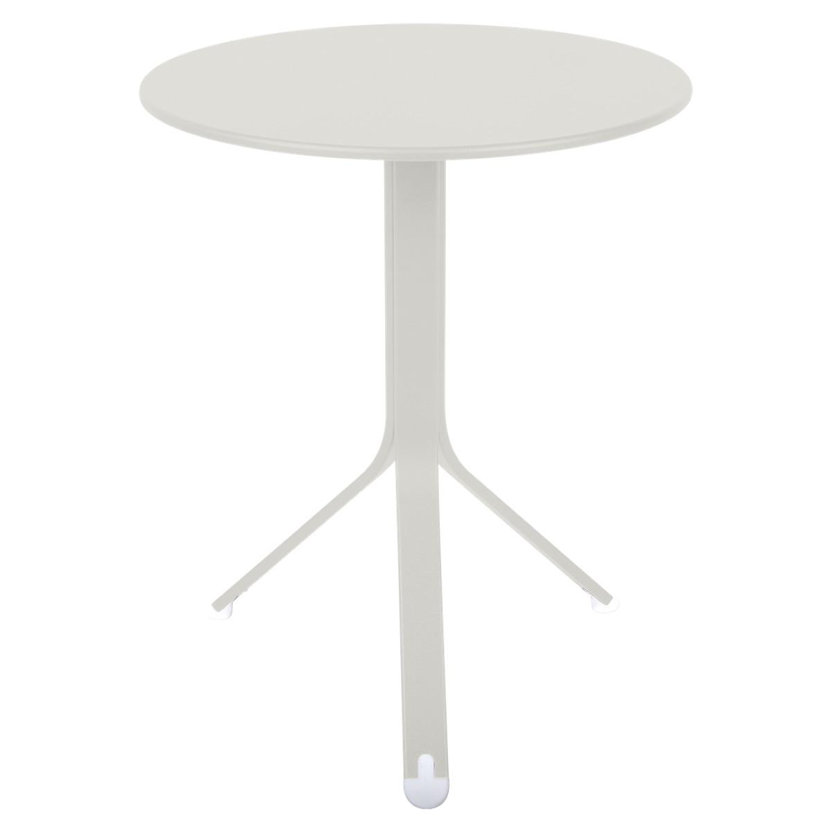 Table ronde 60cm REST'O Fermob gris argile