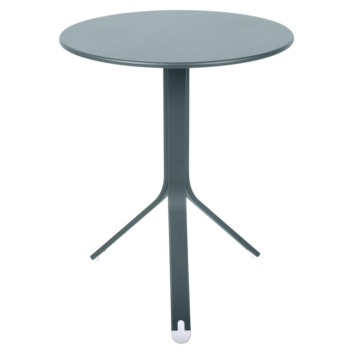 Table ronde 60cm REST'O Fermob gris orage
