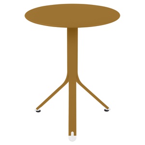 Table ronde 60cm REST'O Fermob pain d'épices 