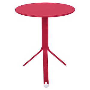 Table ronde 60cm REST'O Fermob rose praline