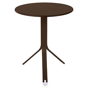 Table ronde 60cm REST'O Fermob rouille