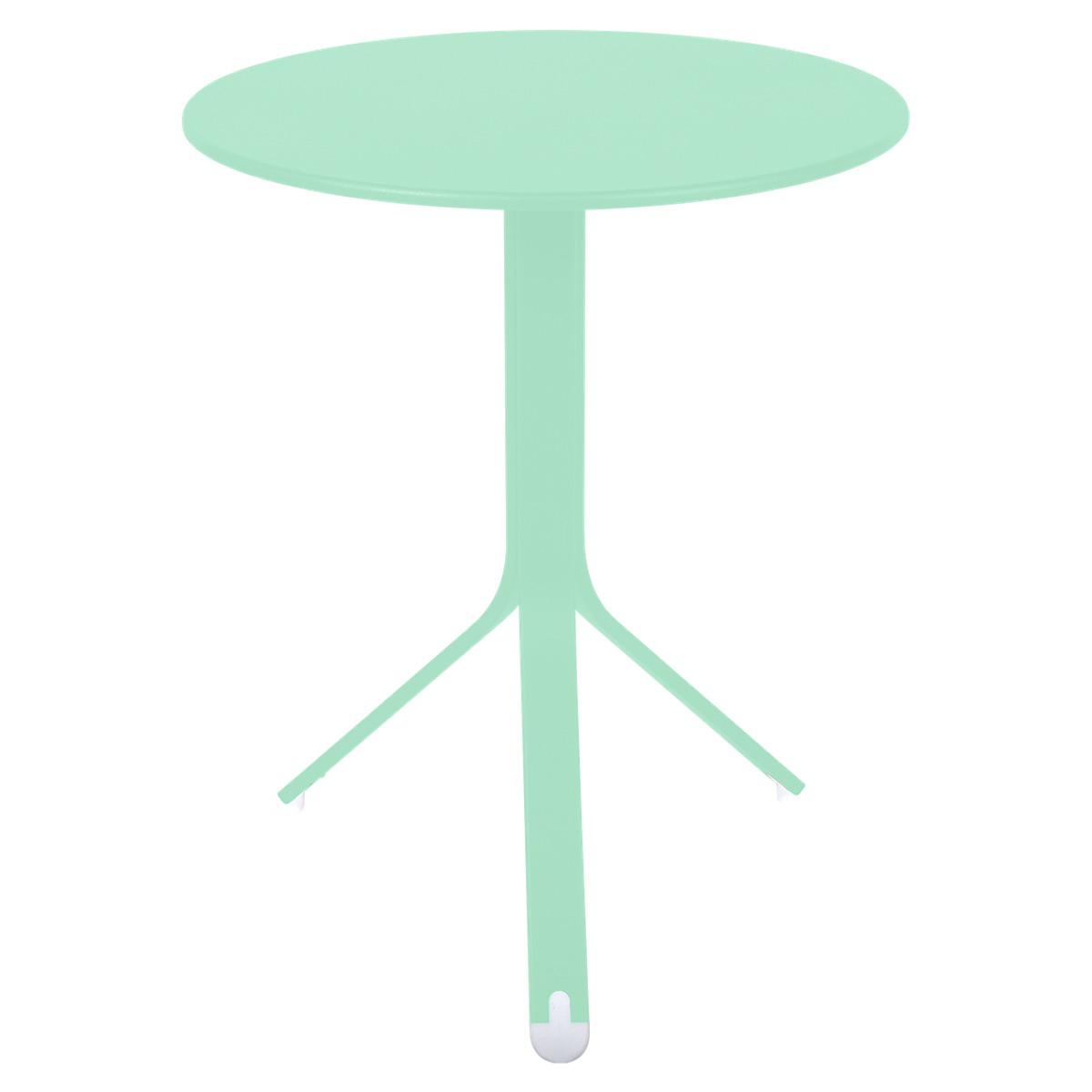 Table ronde 60cm REST'O Fermob vert opaline