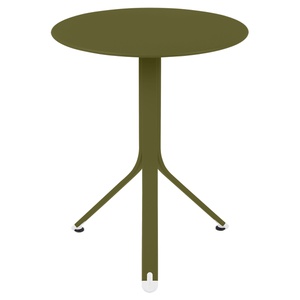 Table ronde 60cm REST'O Fermob vert pesto