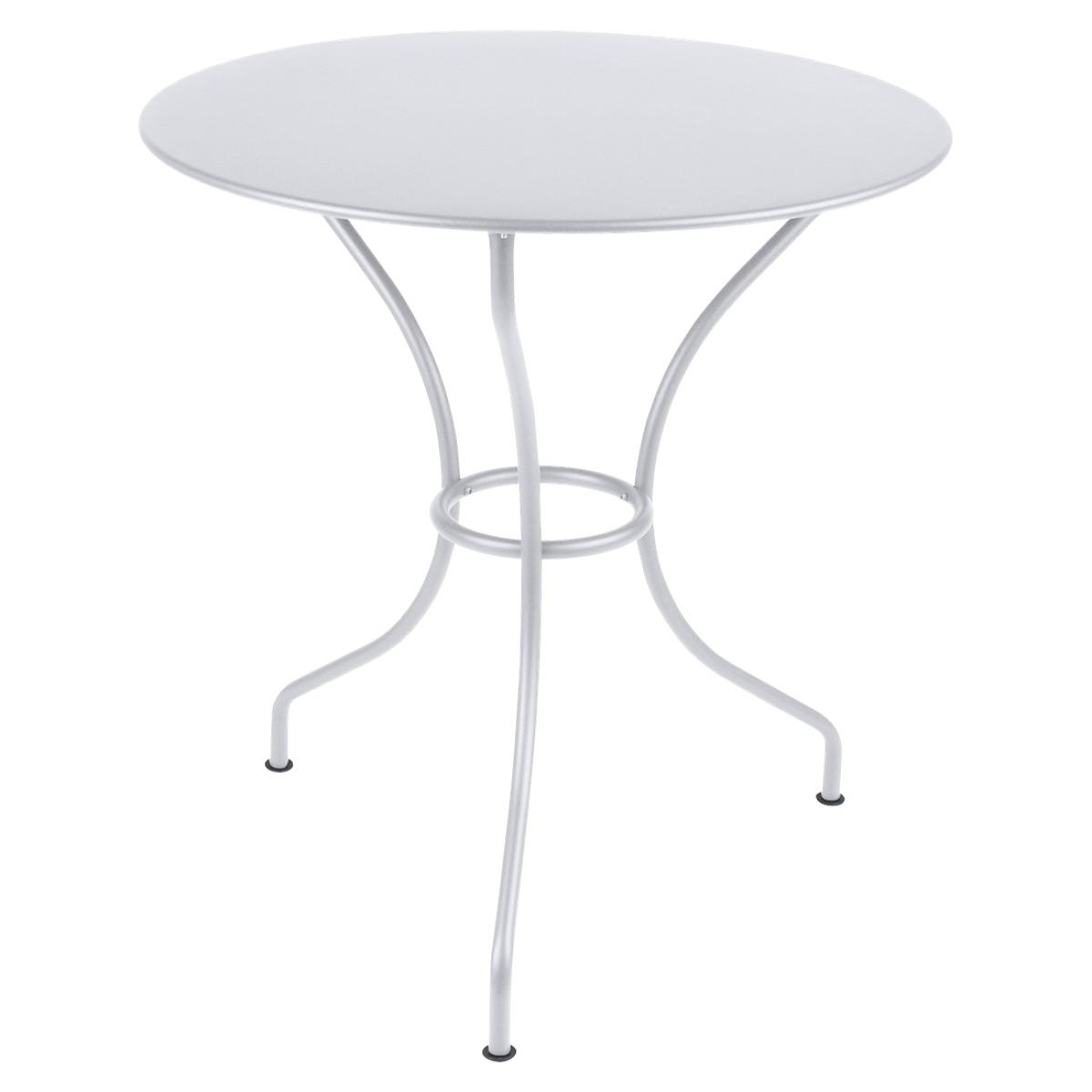 Table ronde 67cm OPERA+ Fermob blanc coton