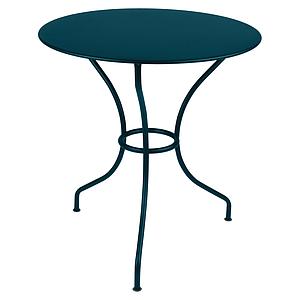 Table ronde 67cm OPERA+ Fermob bleu acapulco