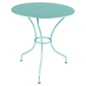 Table ronde 67cm OPERA+ Fermob bleu lagune