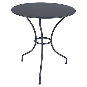Table ronde 67cm OPERA+ Fermob carbone