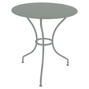 Table ronde 67cm OPERA + Fermob gris lapilli
