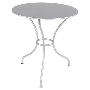Table ronde 67cm OPERA+ Fermob gris métal
