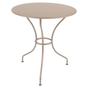 Table ronde 67cm OPERA + Fermob muscade 