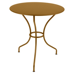 Table ronde 67cm OPERA + Fermob pain d'épices 