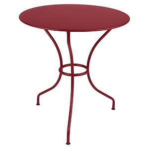 Table ronde 67cm OPERA+ Fermob piment