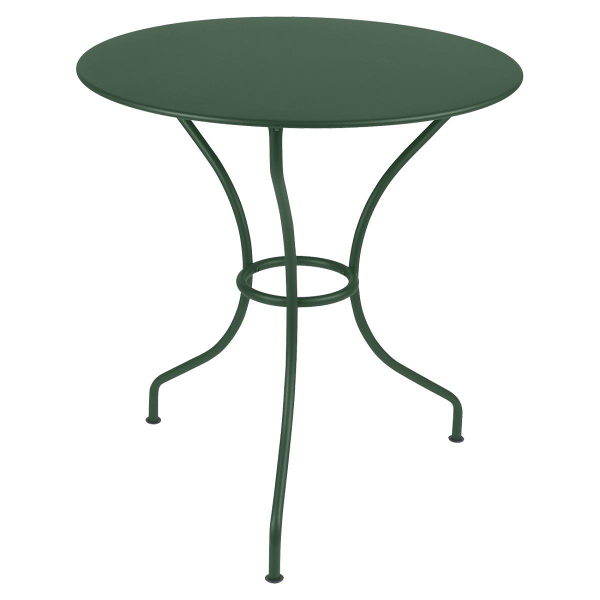 Table ronde 67cm OPERA+ Fermob vert cèdre