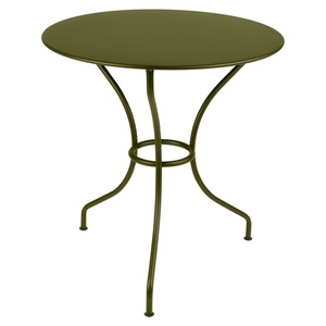 Table ronde 67cm OPERA+ Fermob vert pesto