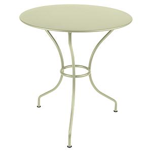 Table ronde 67cm OPERA+ Fermob vert tilleul