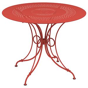 Table ronde 96cm 1900 Fermob carpucine