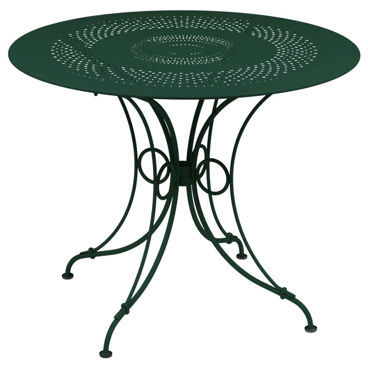 Table ronde 96cm 1900 Fermob cèdre