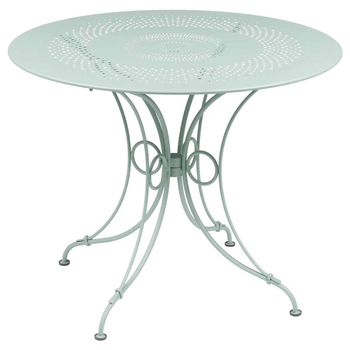 Table ronde 96cm 1900 Fermob menthe glaciale