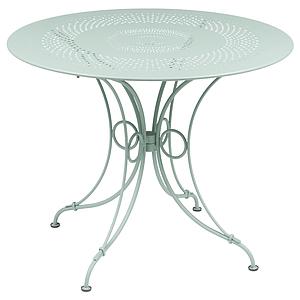 Table ronde 96cm 1900 Fermob menthe glaciale