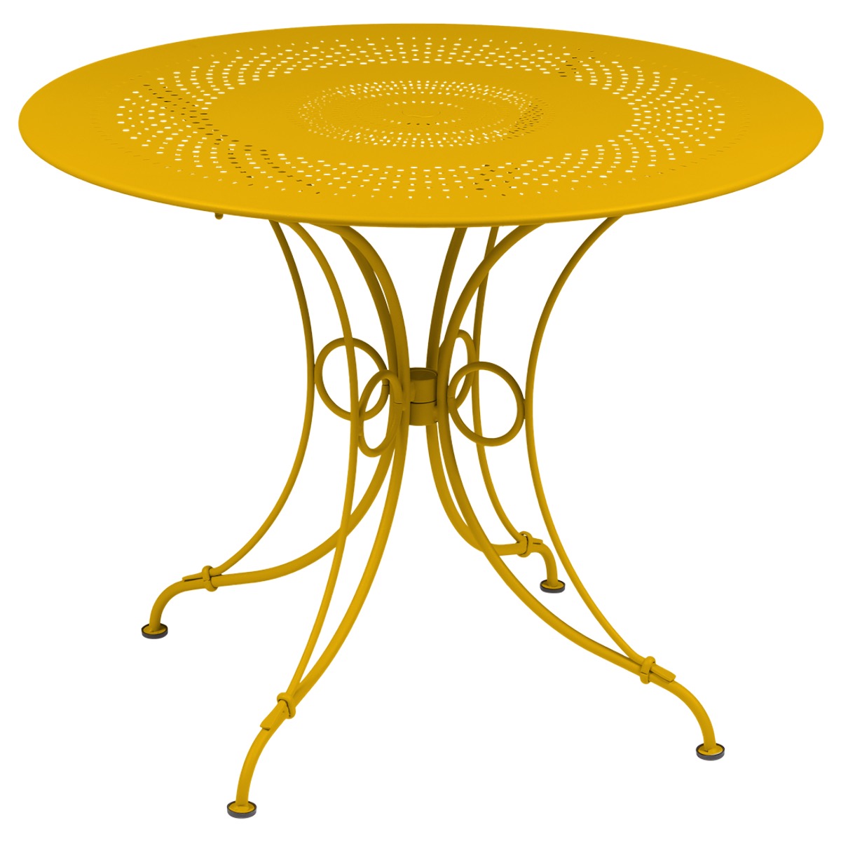 Table ronde 96cm 1900 Fermob miel NEW 