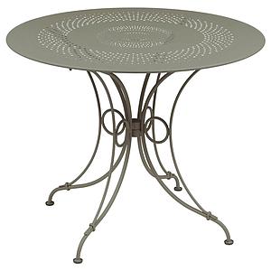Table ronde 96cm 1900 Fermob muscade