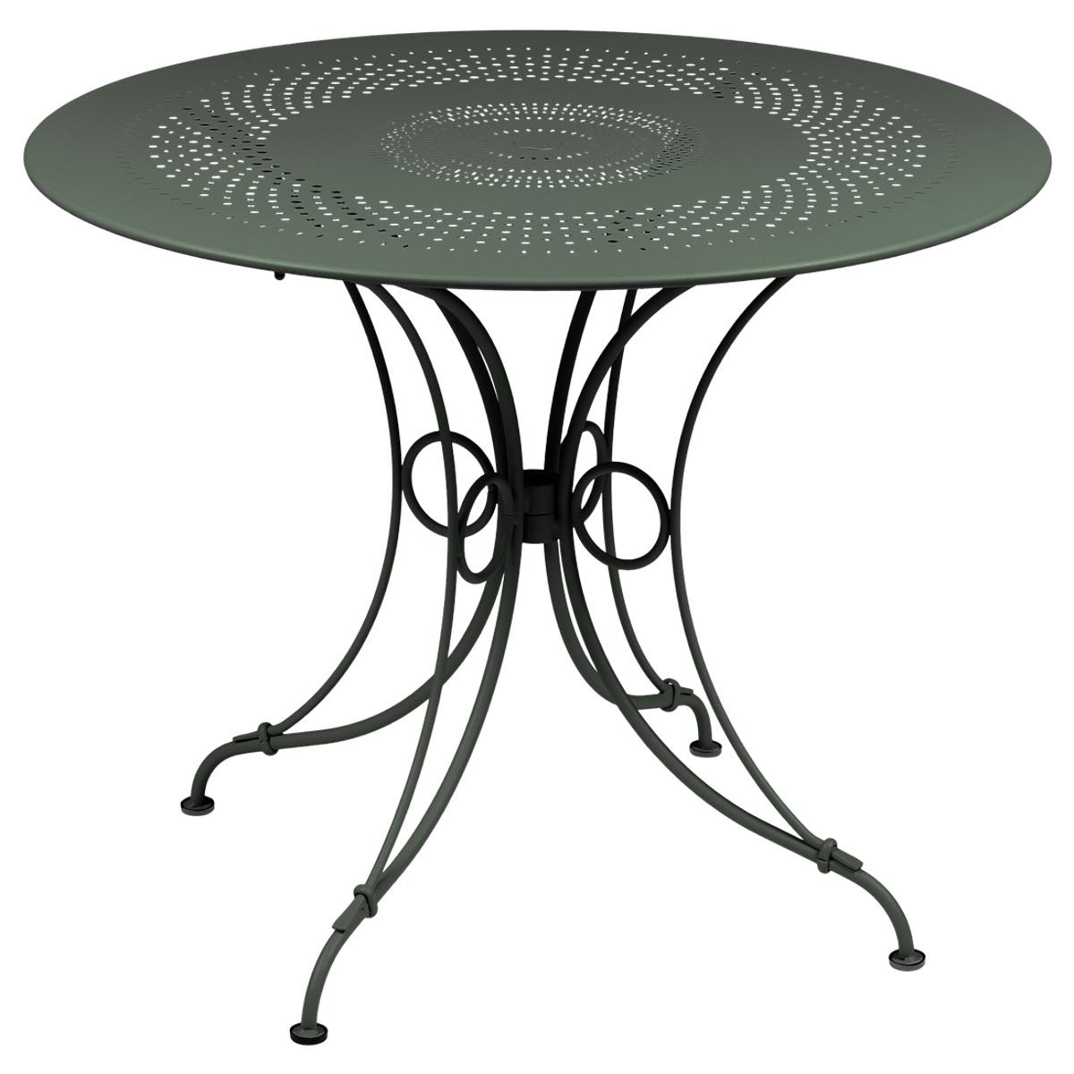Table ronde 96cm 1900 Fermob romarin