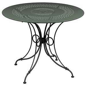 Table ronde 96cm 1900 Fermob romarin