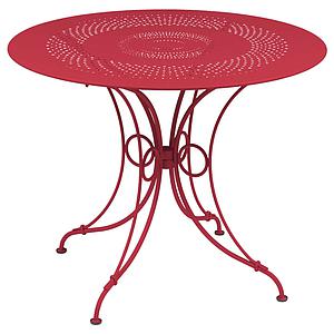 Table ronde 96cm 1900 Fermob rose praline