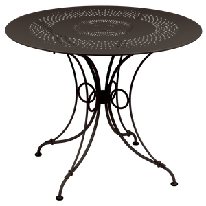 Table ronde 96cm 1900 Fermob tonka 
