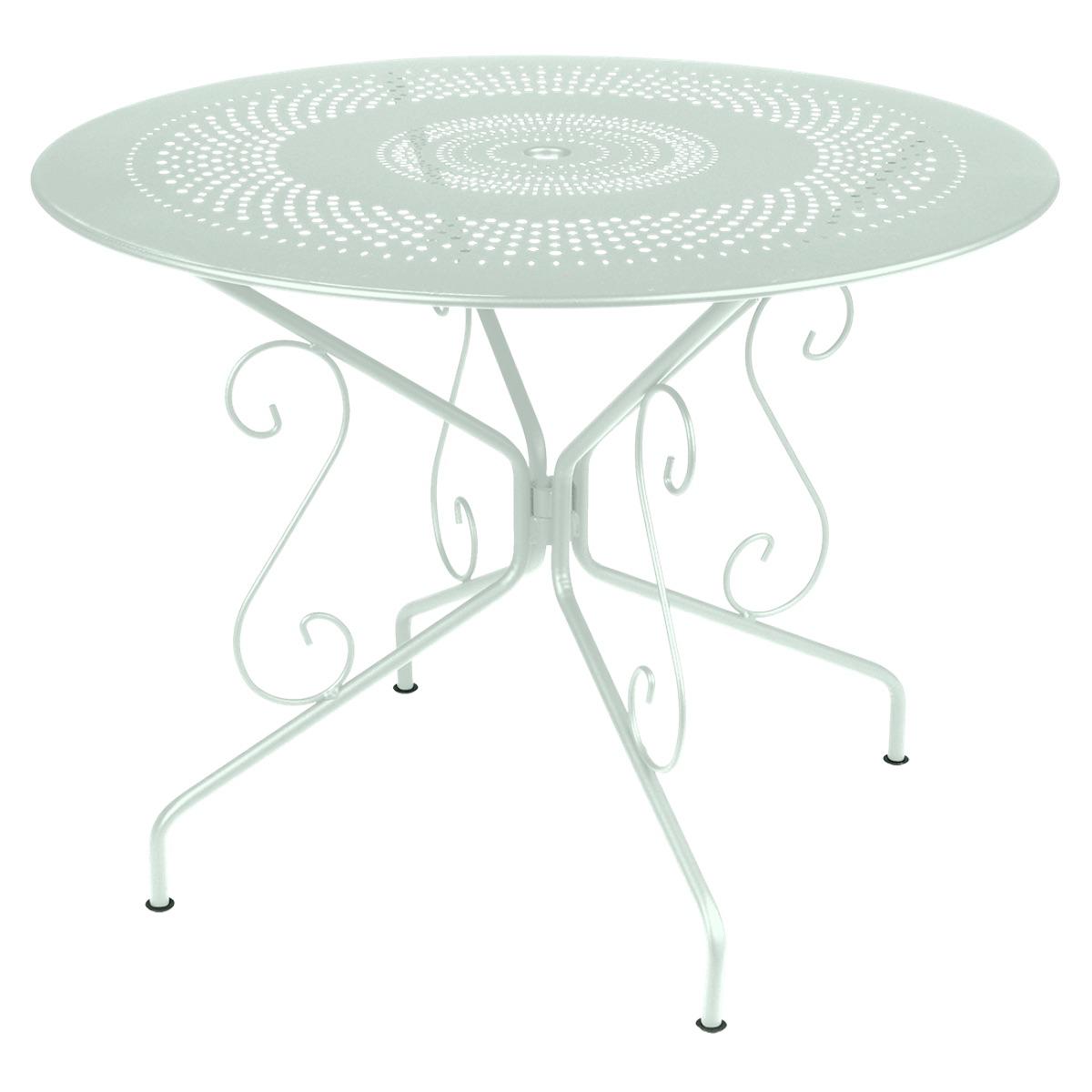 Table ronde 96cm MONTMARTRE Fermob menthe glaciale