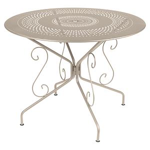 Table ronde 96cm MONTMARTRE Fermob muscade